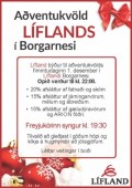Aventukvld Lflands  Borgarnesi 1. desember