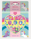 Unicorn sticker set