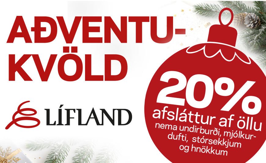 Aðventukvöld í verslunum Líflands á landsbyggðinni