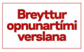 Breyttur opnunartími verslana Líflands
