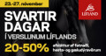 Svartir dagar í verslunum Líflands