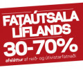 Fataútsala í Líflandi