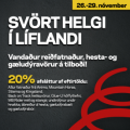 Svört helgi í Líflandi
