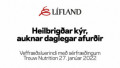 Veffrsluerindi um heilbrigar kr - myndband