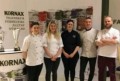 3 efstu í forkeppni í nemakeppni Kornax í bakstri