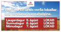 Verslanir Líflands lokaðar um verslunarmannahelgina