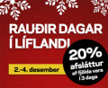 Rauðir dagar í Líflandi
