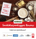 Vinningshafar í Smákökusamkeppni KORNAX 2017