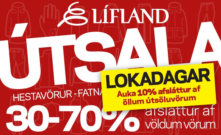 Útsala í Líflandi