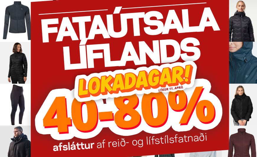 Fataútsala í Líflandi