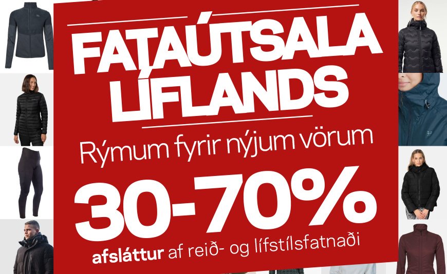 Fataútsala í Líflandi