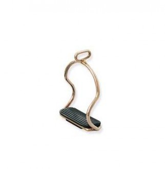 Stirrups brass 11.5cm