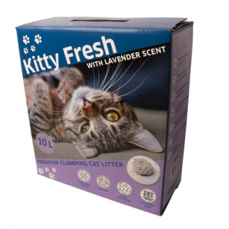 Kattasandur Premium Compact 10 lítrar Kitty Fresh