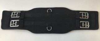 Neoprene girth, shaped