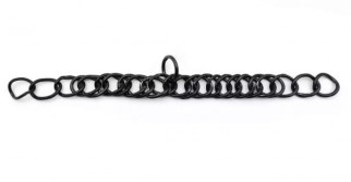 Fager curb chain black 