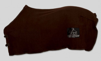 Top Reiter fleece rug brown