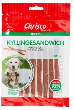 Kjúklingasamloku bitar