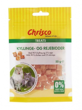 Kjúklinga og rækjubitar 50gr