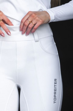 topreiter "Kara" compression leggins hvítar