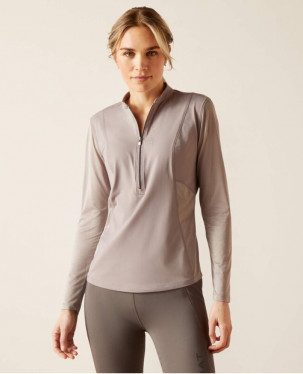 Ariat Breathe 1/4 zip dömubolur Zinc