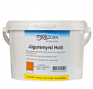 Júgursmyrsl hvítt