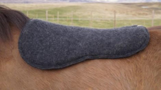 Kidka wool saddle pad Icelandic design