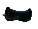 Saddle pad close contact wool + suede