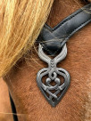 Headstall V shaped w/Ennislauf black matte