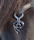 Headstall V shaped w/Ennislauf black matte