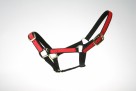 Double halter red/black