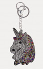 Unicorn head key chain