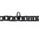 Fager curb chain black 