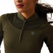 Ariat Ascent 1/4 zip dömubolur grænn