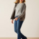 Ariat Breeze peysa rennd Smoked Pearl