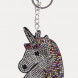 Unicorn head key chain