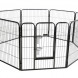 Hvolpagrind 80x70cm 8 grindur